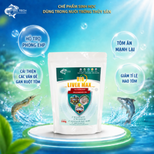 Alternative view of Big Liver Max – Thức ăn bổ sung phòng và hỗ trợ điều trị tôm chậm lớn, đẩy lùi EHP tối đa