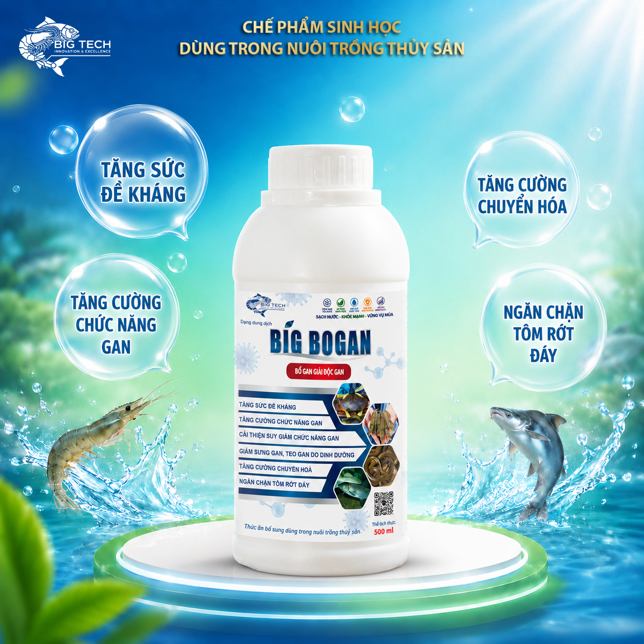 Big Bogan – Giải pháp vàng cho Gan tôm khoẻ mạnh - Ảnh 2